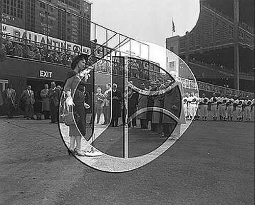 Opening Day National Anthem Yankee Stadium54N0139